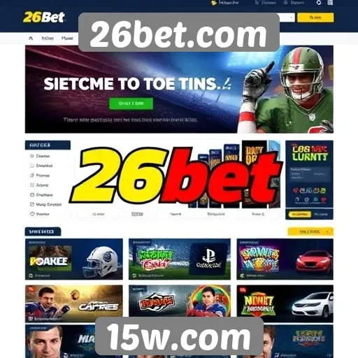 Recursos e funcionalidades do site 26bet.com