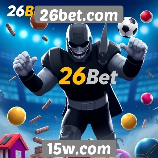 Variedade de jogos disponíveis em 26bet